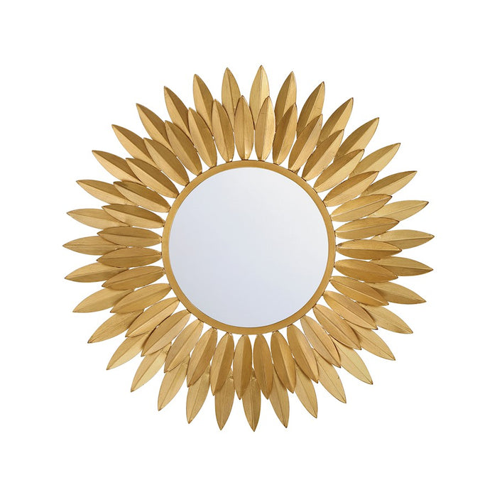 Crystorama Broche 20" Mirror, Antique Gold - BRH-M520-GA