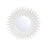 Crystorama Broche 20" Mirror, Matte White