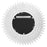 Crystorama Broche 30" Mirror, Matte White