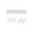 Crystorama Broche 30" Mirror, Matte White