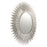 Crystorama Broche 30" Mirror, Antique Silver