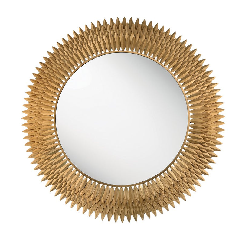 Crystorama Broche 46.75" Mirror, Antique Gold