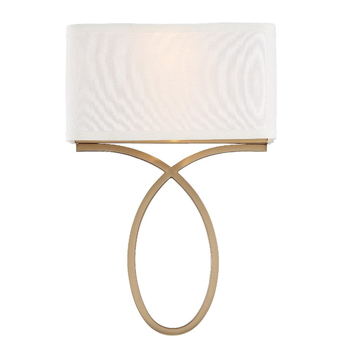 Crystorama Brinkley 2 Light Wall Mount