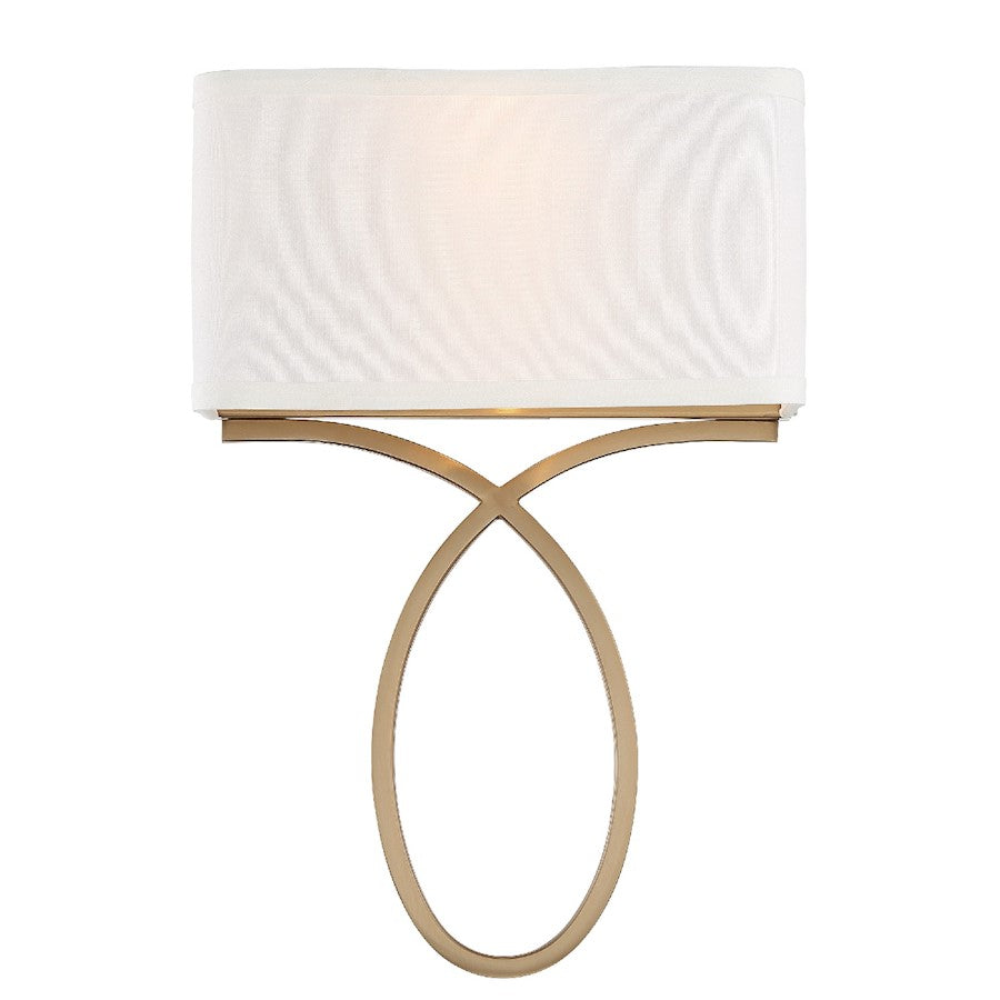 Crystorama Brinkley 2 Light Wall Mount