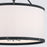 Crystorama Callahan 8 Light 28" Pendant, Polished Nickel/White