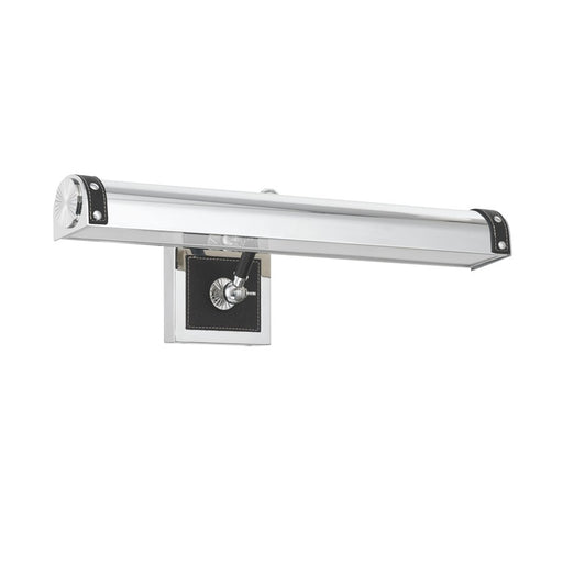 Crystorama Callahan 1 Light 20.25" Picture Light, Polished Nickel