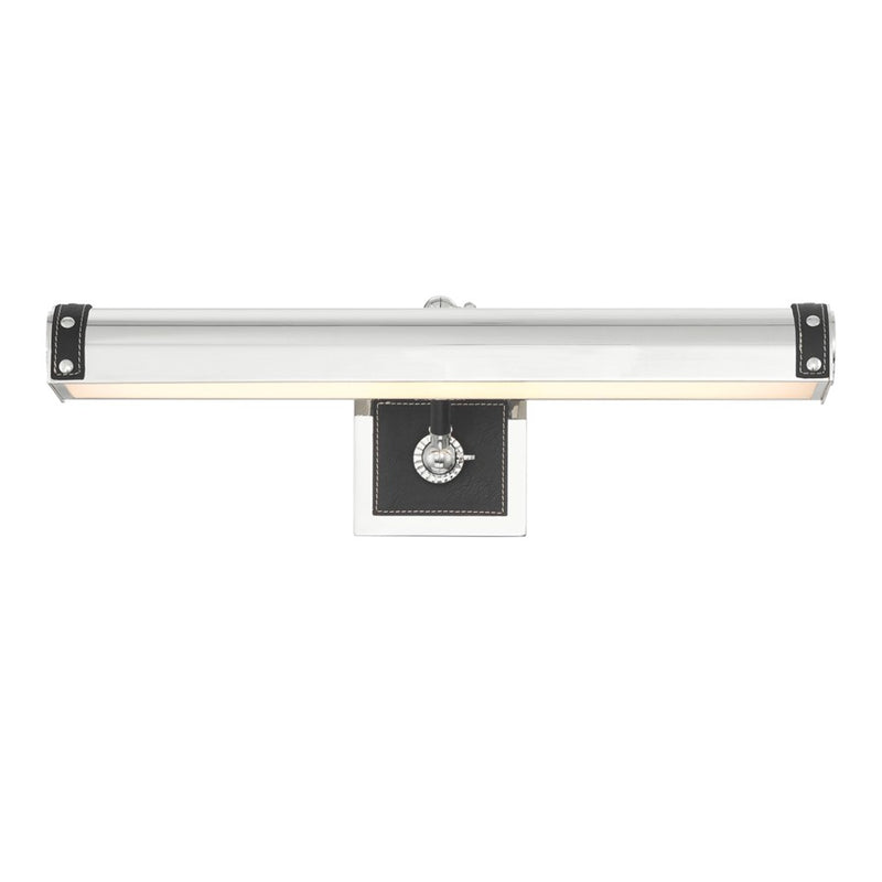 Crystorama Callahan 1 Light 20.25" Picture Light, Polished Nickel