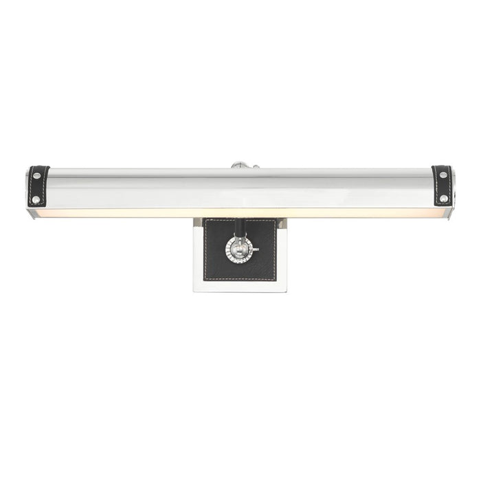 Crystorama Callahan 1 Light 20.25" Picture Light, Polished Nickel