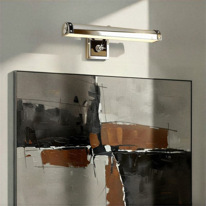 Crystorama Callahan 1 Light 20.25" Picture Light, Polished Nickel