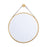Crystorama Callahan 17.75" Mirror, Luxe Gold - CAL-M218-LG