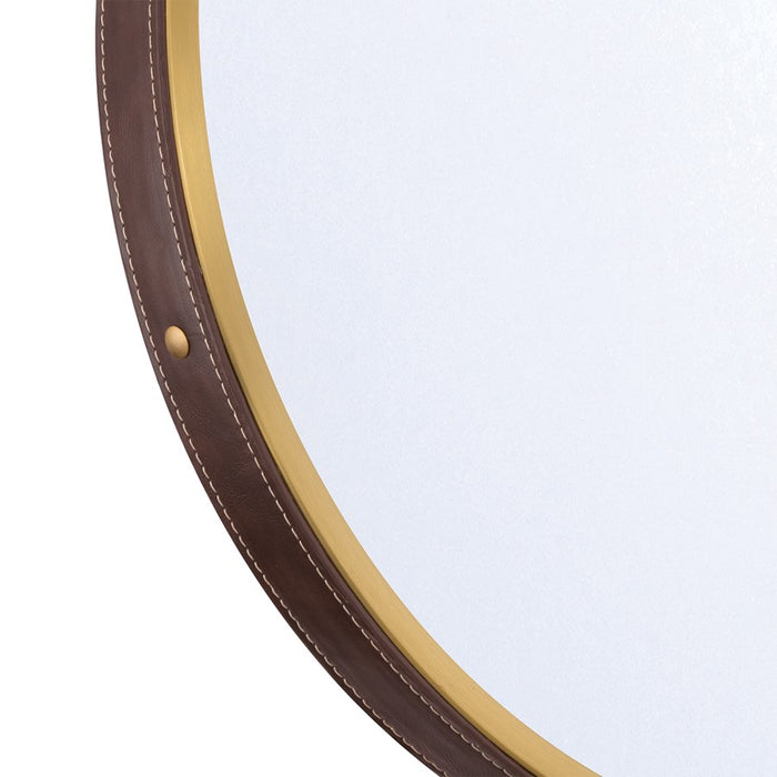 Crystorama Callahan 17.75" Mirror, Luxe Gold
