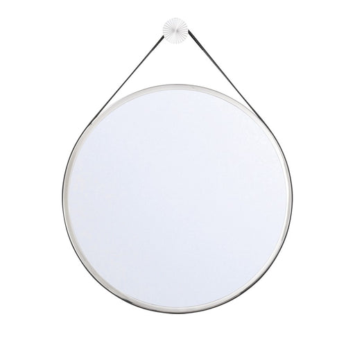 Crystorama Callahan 17.75" Mirror, Polished Nickel - CAL-M218-PN