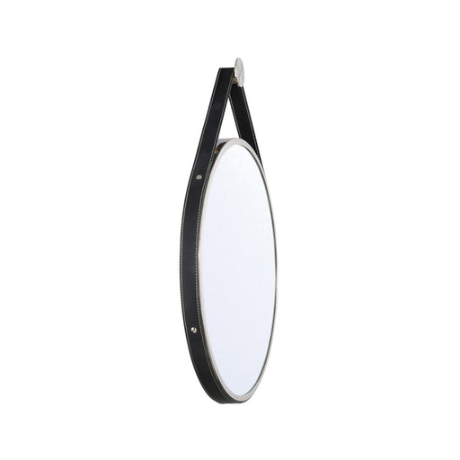 Crystorama Callahan 17.75" Mirror, Polished Nickel