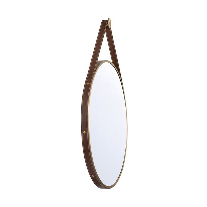 Crystorama Callahan 23.5" Mirror, Luxe Gold
