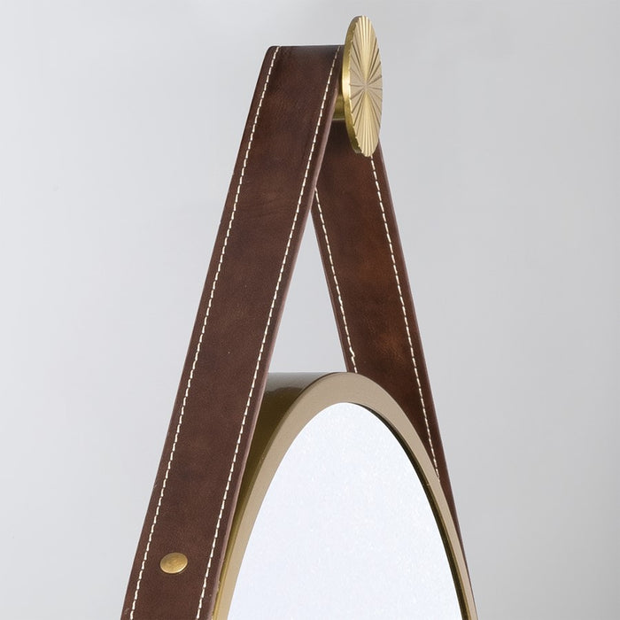 Crystorama Callahan 23.5" Mirror, Luxe Gold