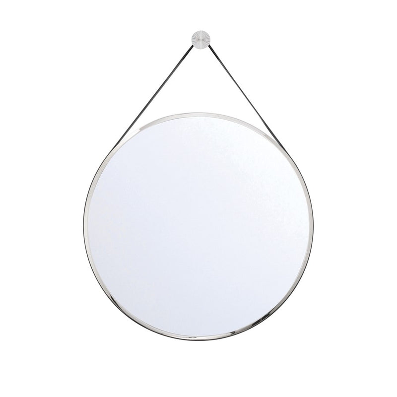 Crystorama Callahan 23.5" Mirror, Polished Nickel