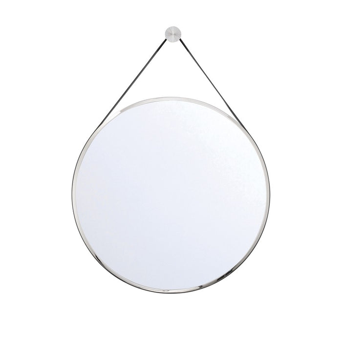 Crystorama Callahan 23.5" Mirror, Polished Nickel - CAL-M224-PN