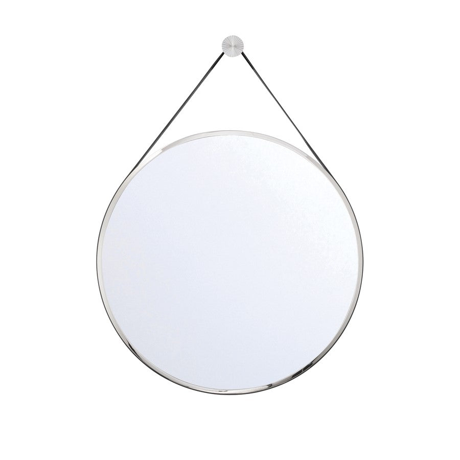Crystorama Callahan 23.5" Mirror, Polished Nickel - CAL-M224-PN