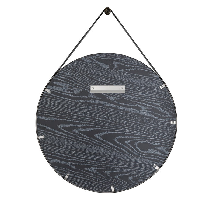 Crystorama Callahan 23.5" Mirror, Polished Nickel