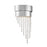 Crystorama Clarksen 2 Light Wall Mount, Polished Nickel