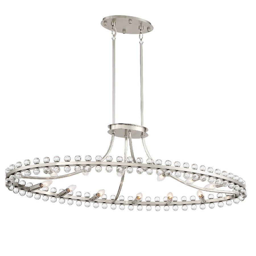 Crystorama Clover 12 Light Chandelier