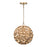 Crystorama Cora 1 Light 13" Chandelier, Soft Gold - COR-7105-SG