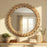 Crystorama Cora 30" Mirror, Soft Gold