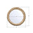 Crystorama Cora 30" Mirror, Soft Gold