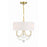 Crystorama Delilah 3 Light Mini Chandelier