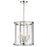 Crystorama Devon Lantern, Polished Nickel