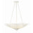 Crystorama Doral 6 Light Chandelier, Matte White