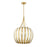Crystorama Daria 5 Light 20.5" Chandelier, Luxe Gold