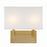 Crystorama Durham 2 Light Sconce, Vibrant Gold