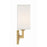 Crystorama Durham 2 Light Sconce, Vibrant Gold
