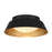 Crystorama Donoven 2 Light Flush/Semi Flush, Black/Gold - ED0552202MKGD