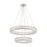 Crystorama Kinsley 1 Light 28" Chandelier, Silver/Chrome/Clear - ED3562801CH