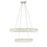Crystorama Kinsley 1 Light 28" Chandelier, Silver/Chrome/Clear