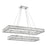 Crystorama Kinsley 1 Light 42" Chandelier, Silver/Chrome/Clear