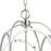 Crystorama Kai 4 Light 17" Pendant, Silver/Chrome