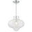Crystorama Kai 1 Light 12" Pendant, Polished Chrome/Clear - ED664661CH