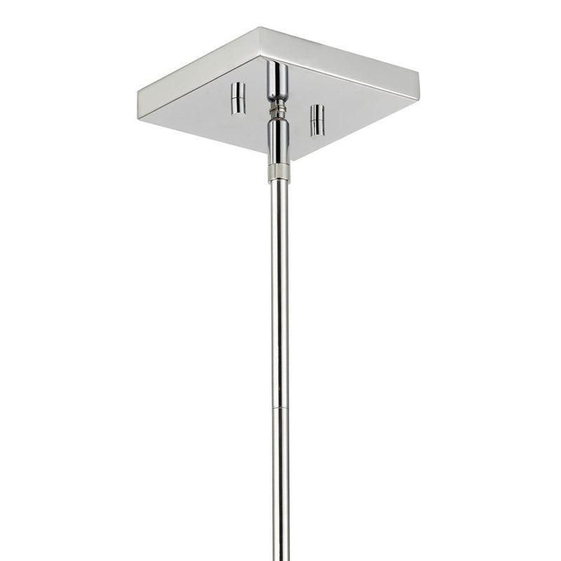 Crystorama Kai 4 Light 16" Pendant, Silver/Chrome