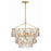 Crystorama Elsa Pendant, Antique Gold
