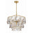 Crystorama Elsa Pendant, Antique Gold