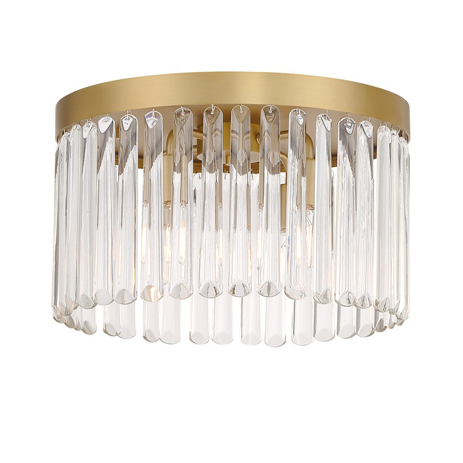 Crystorama Emory 4 Light Flush Mount
