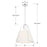 Crystorama Fulton 3 Light Pendant