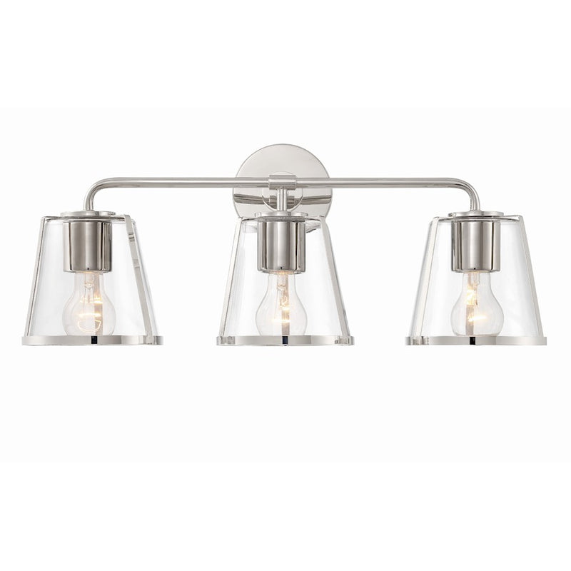 Crystorama Fulton 3 Light Bathroom Vanity