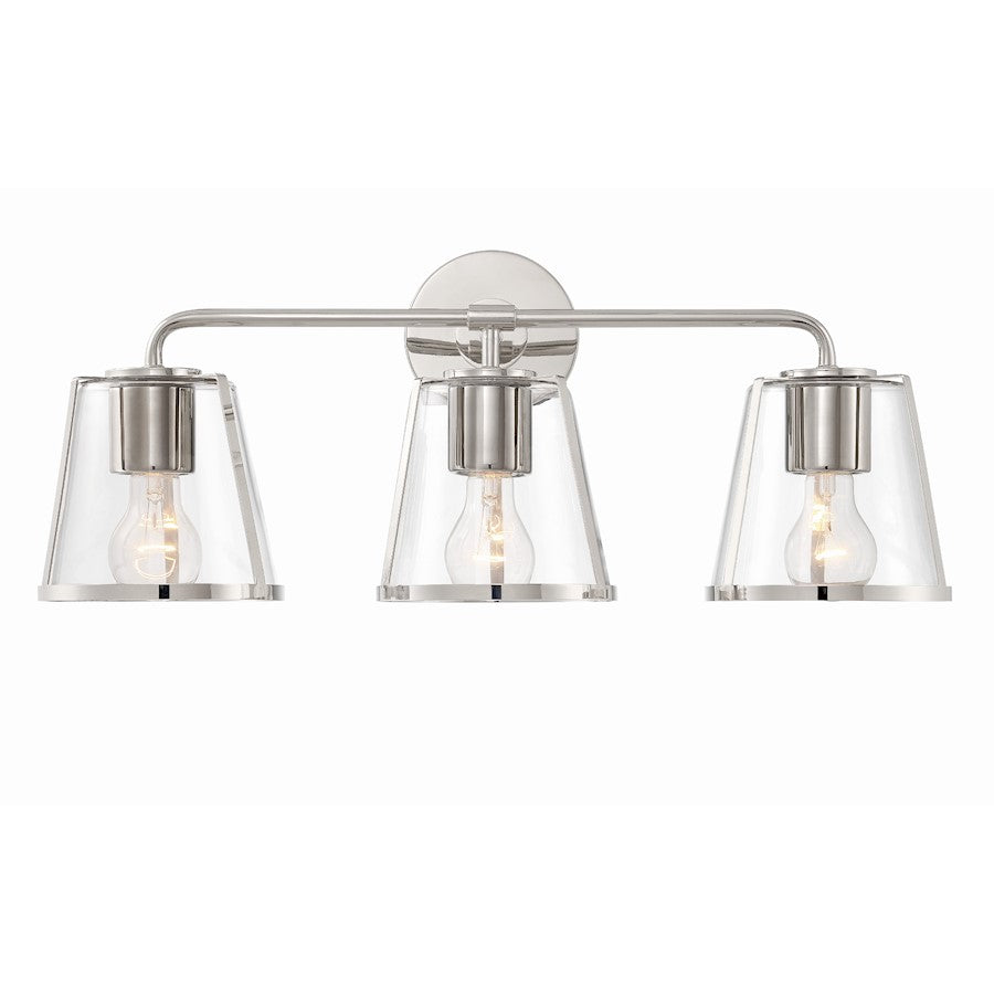 Crystorama Fulton 3 Light Bathroom Vanity