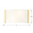 Crystorama Fulton 4 Light Linear Oval Chandelier, Gold/White