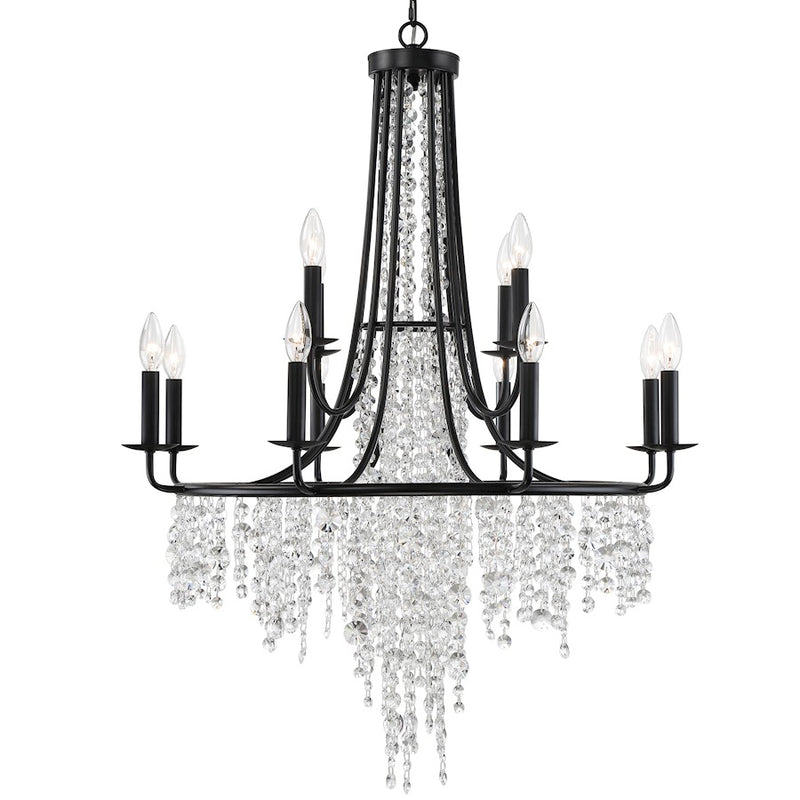 Crystorama Gabrielle 12 Light Chandelier