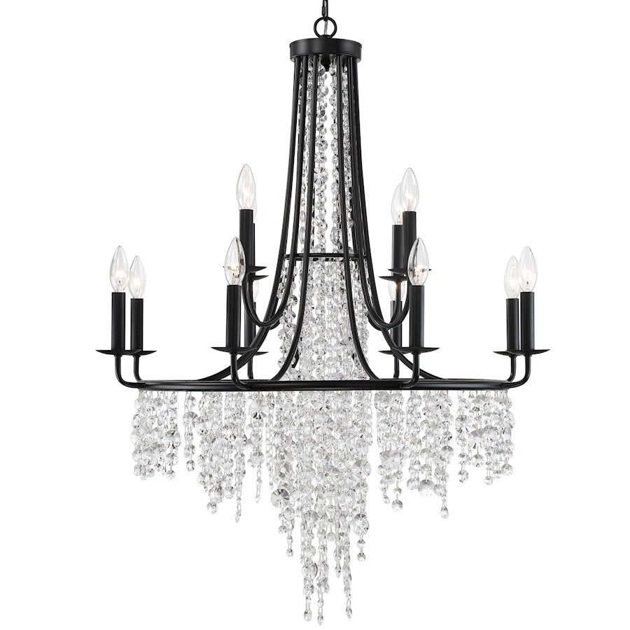 Crystorama Gabrielle 12 Light Chandelier